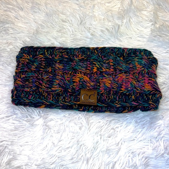 C.C. Multicolor Knit Headband - Picture 1 of 3